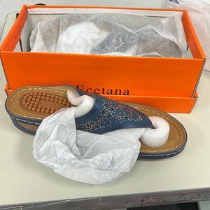 ecetana sandal blue